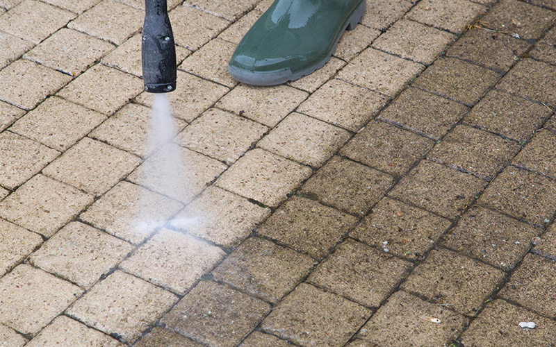 Beavercreek Ohio Paver and Concrete Pressure Washing